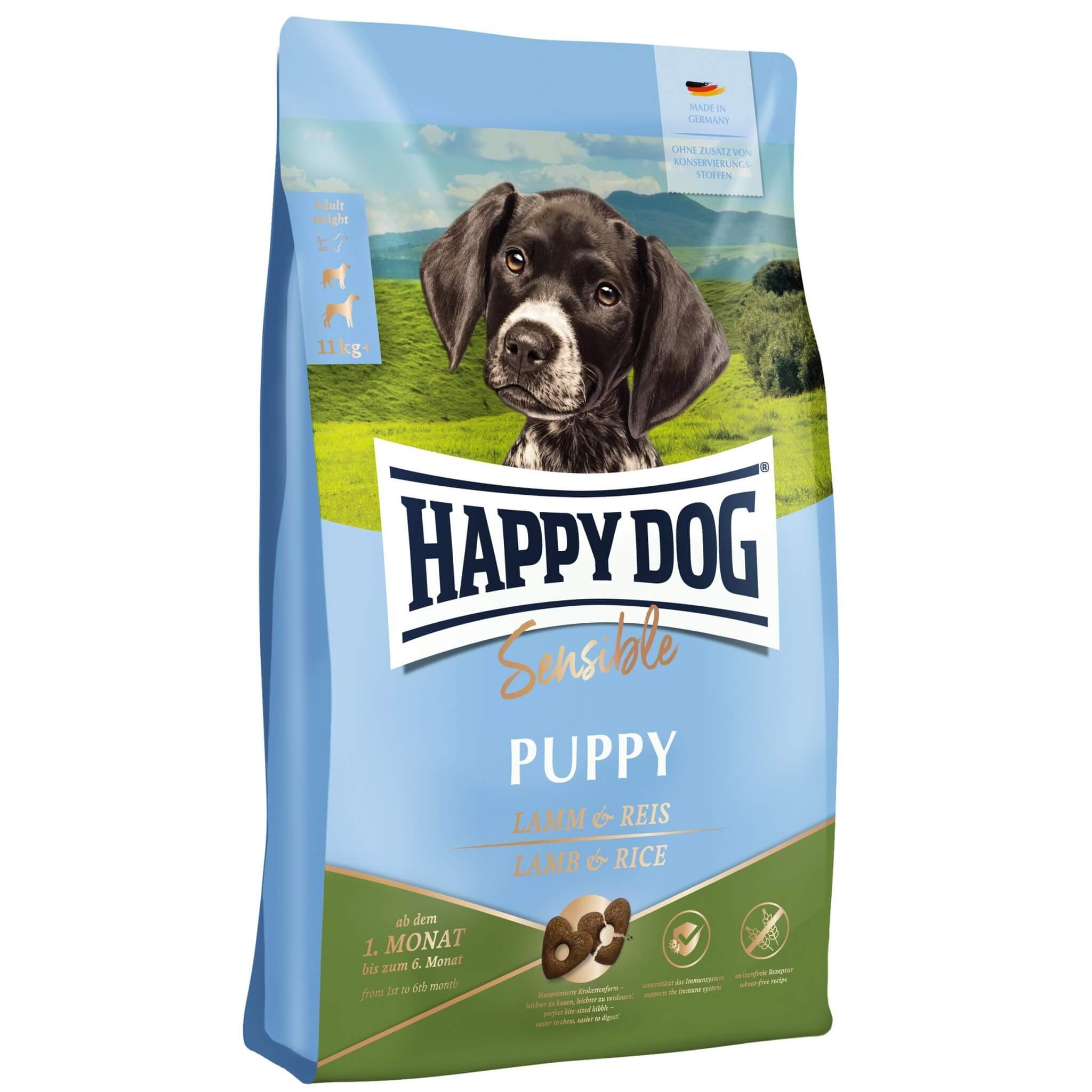 Happy Dog Sensible Junior – lamb and rice 1kg