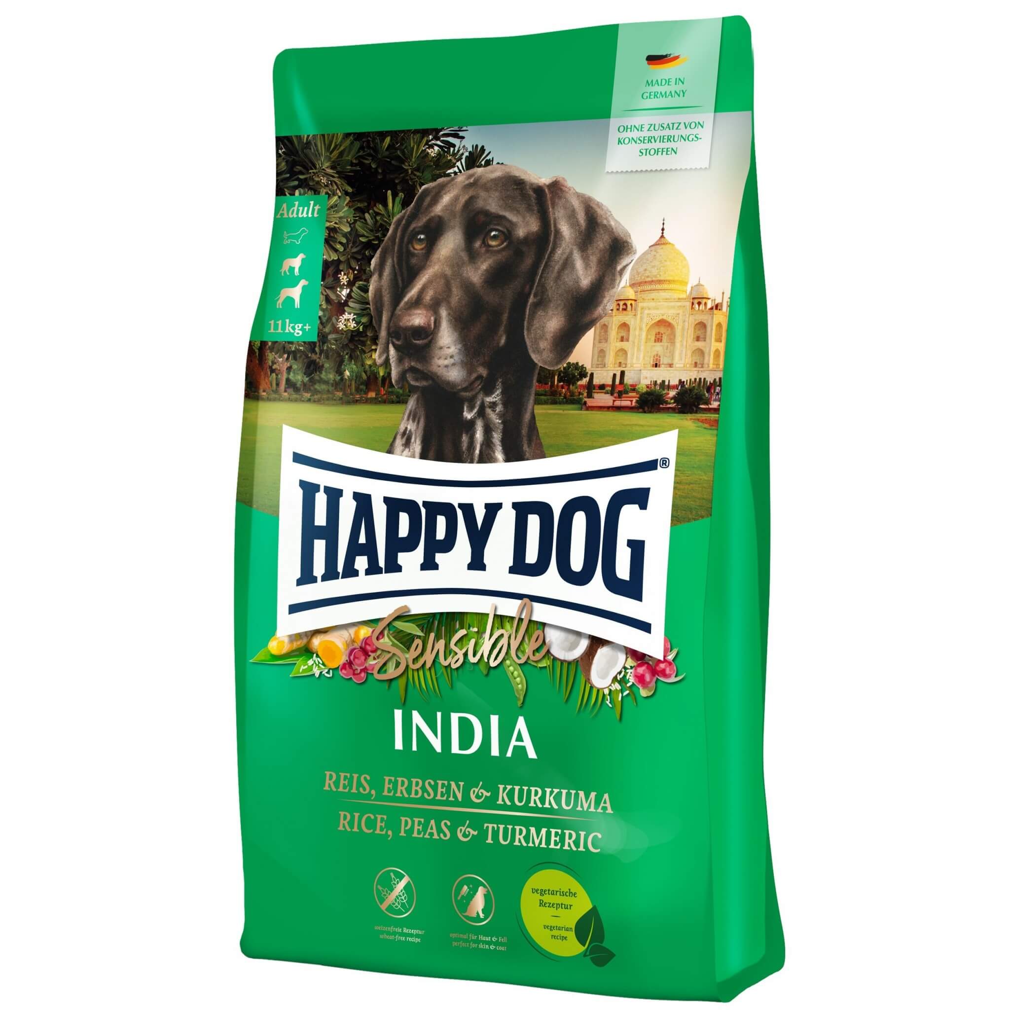 Happy Dog India – vegetarian food 300g–10kg