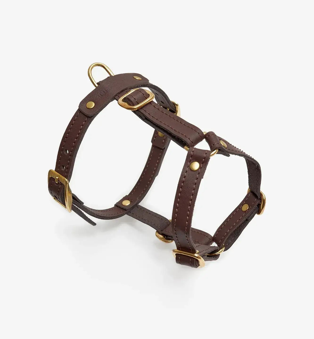 Classy luxury dog ​​harness - handcrafted from premium Italian leather