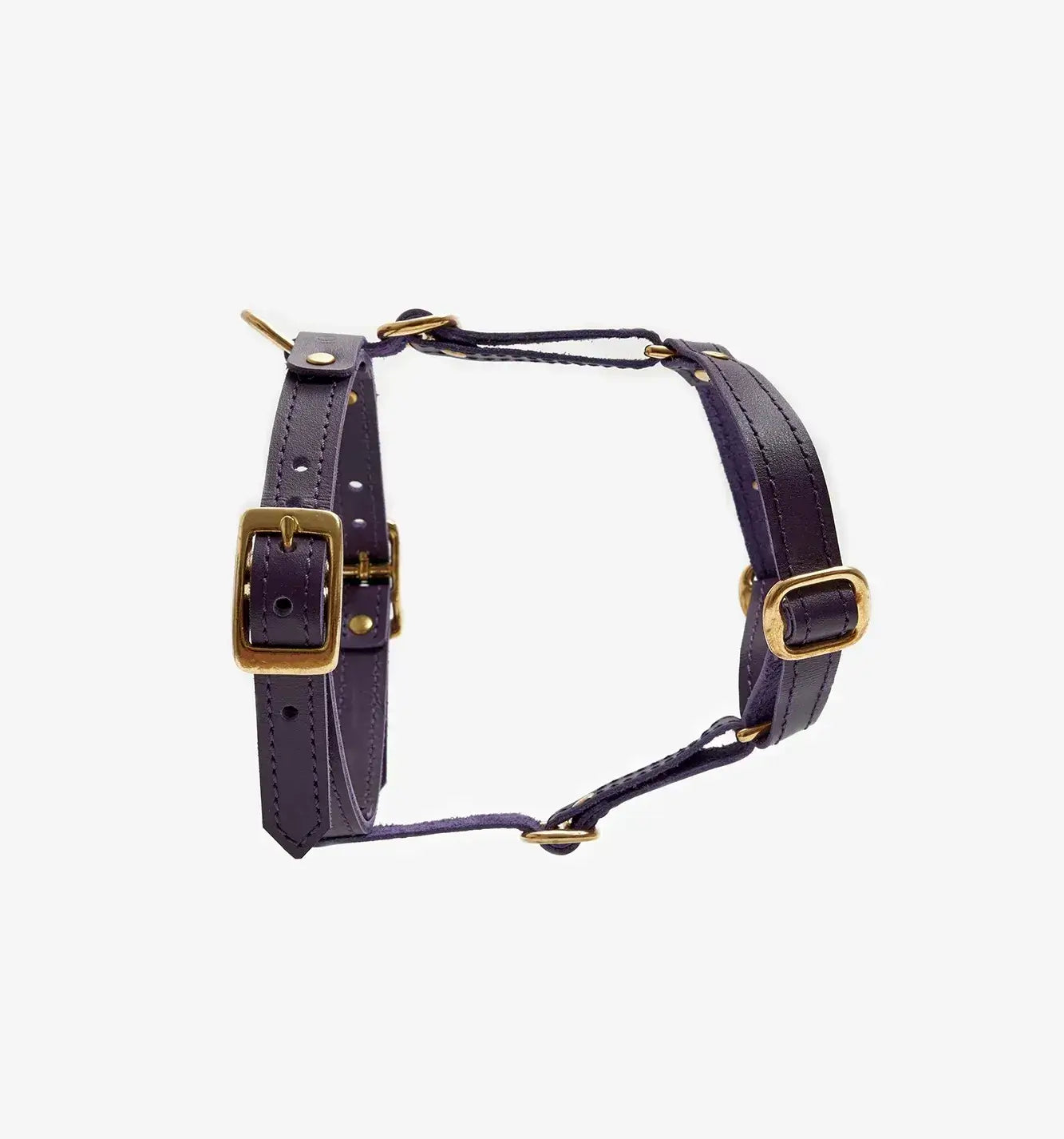 Classy luxury dog ​​harness - handcrafted from premium Italian leather