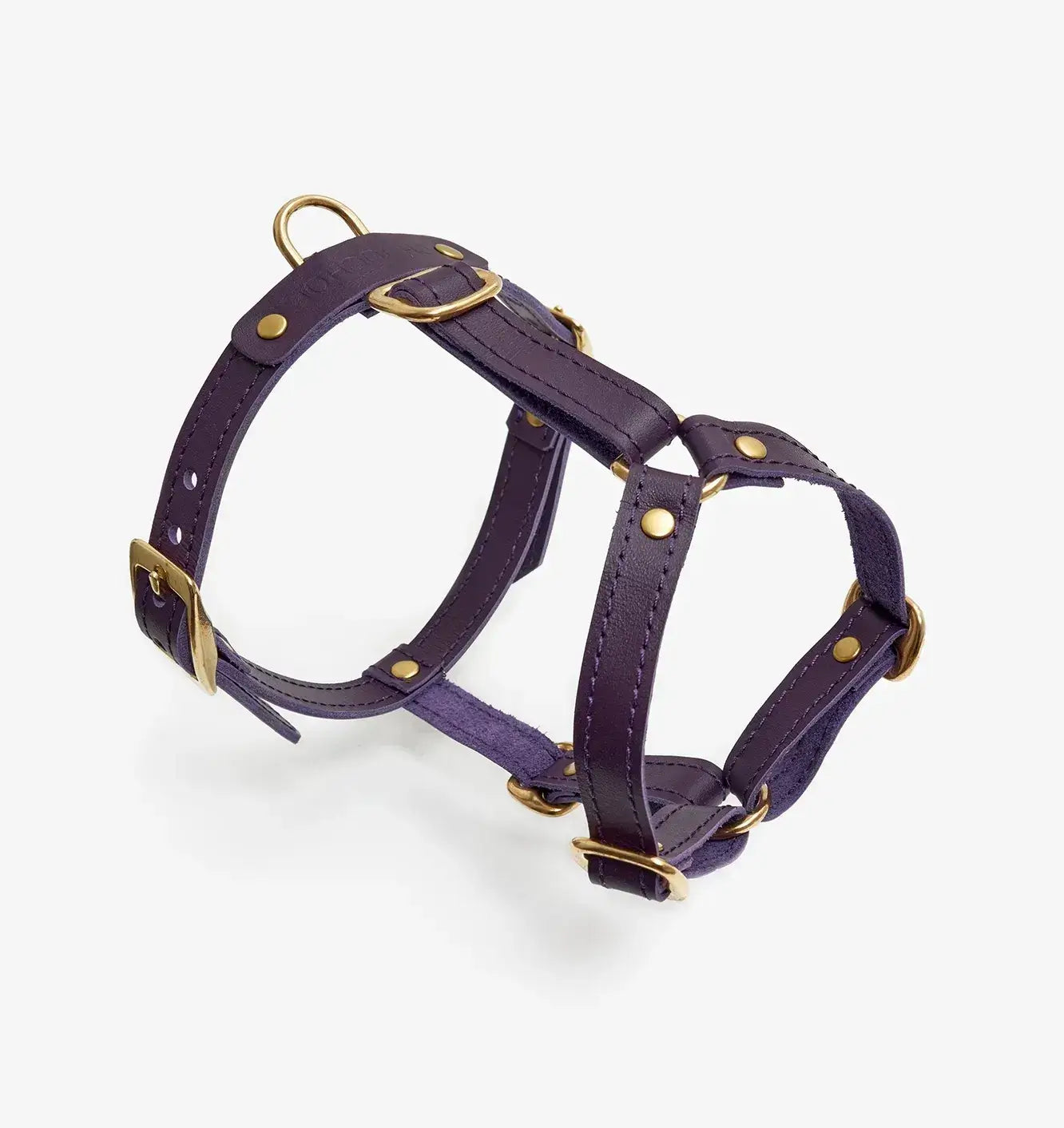 Classy luxury dog ​​harness - handcrafted from premium Italian leather