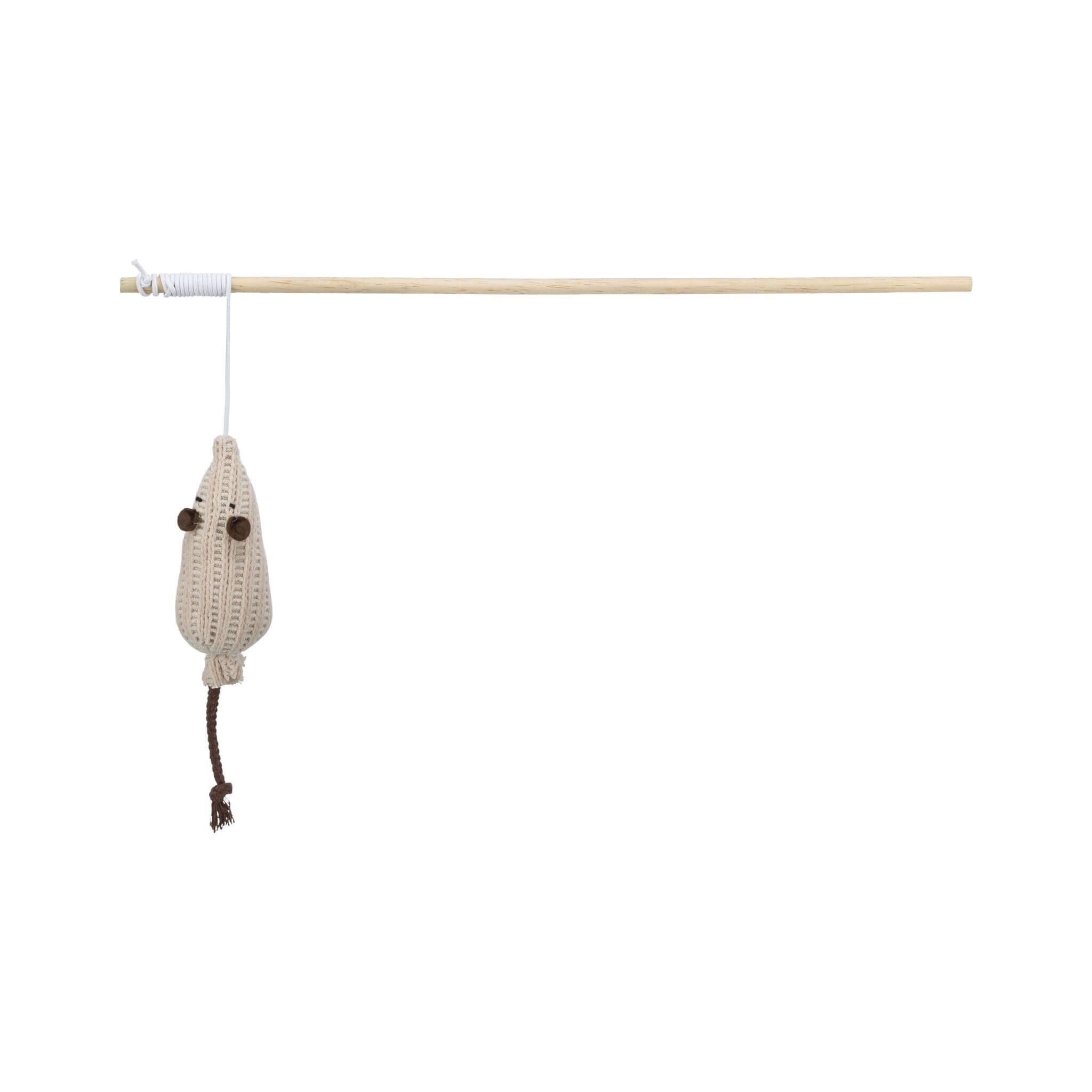 Cat Fishing Rod with Mouse and Catnip – 40 cm